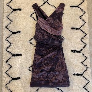 Allsaints mesh bandage style dress. Lightly worn